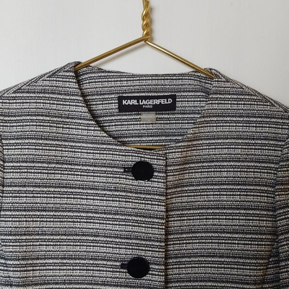 BNWT Karl Lagerfeld Tweed Jacket - Picture 2 of 5